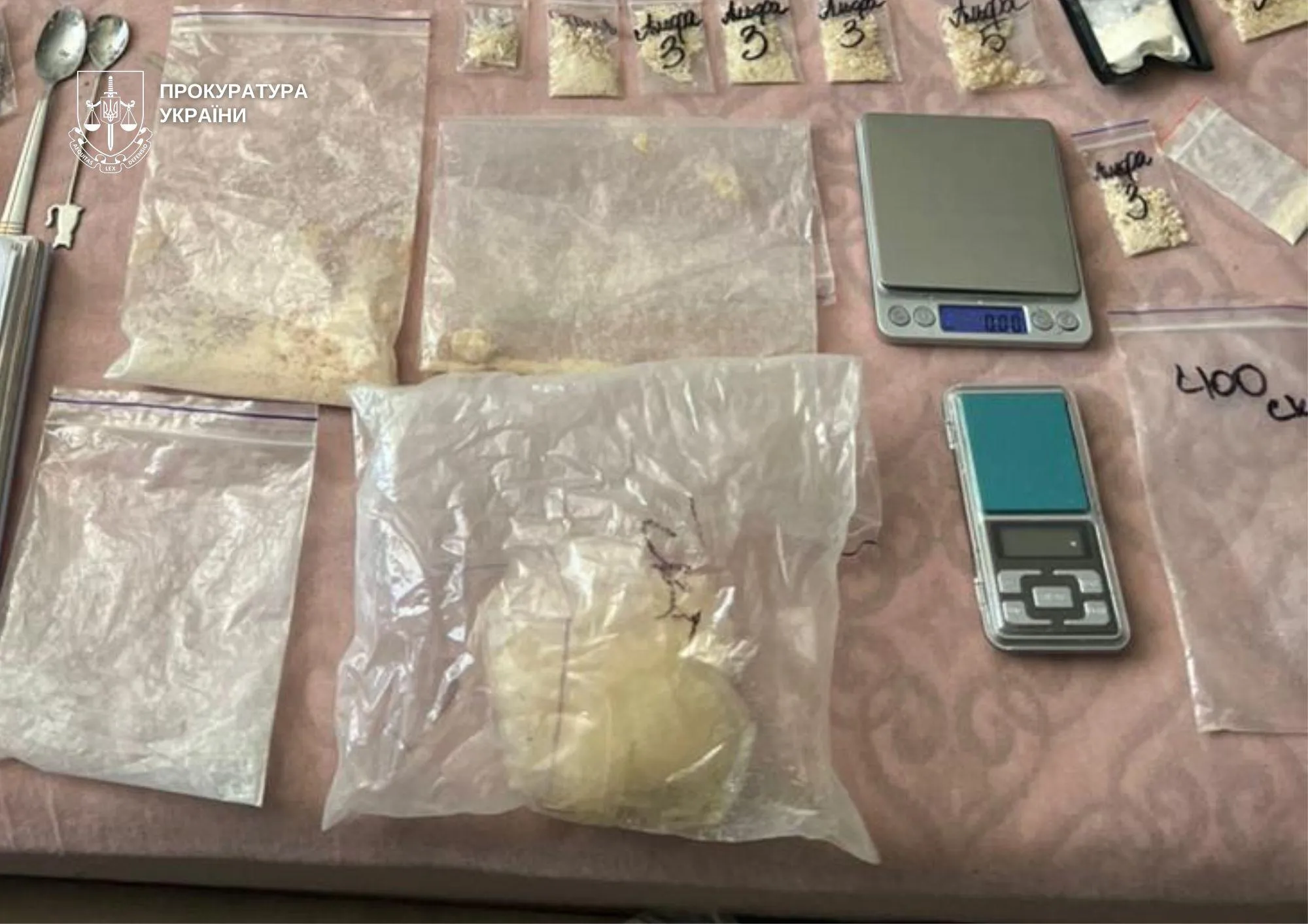 У Києві затримали жінку з понад 2,5 кілограмами психотропів