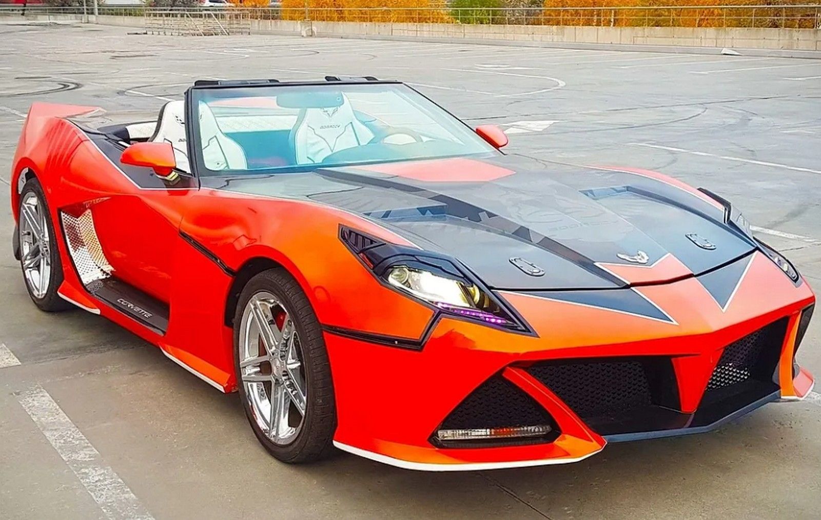 У Києві продають тюнінгований Chevrolet Corvette за шалені гроші