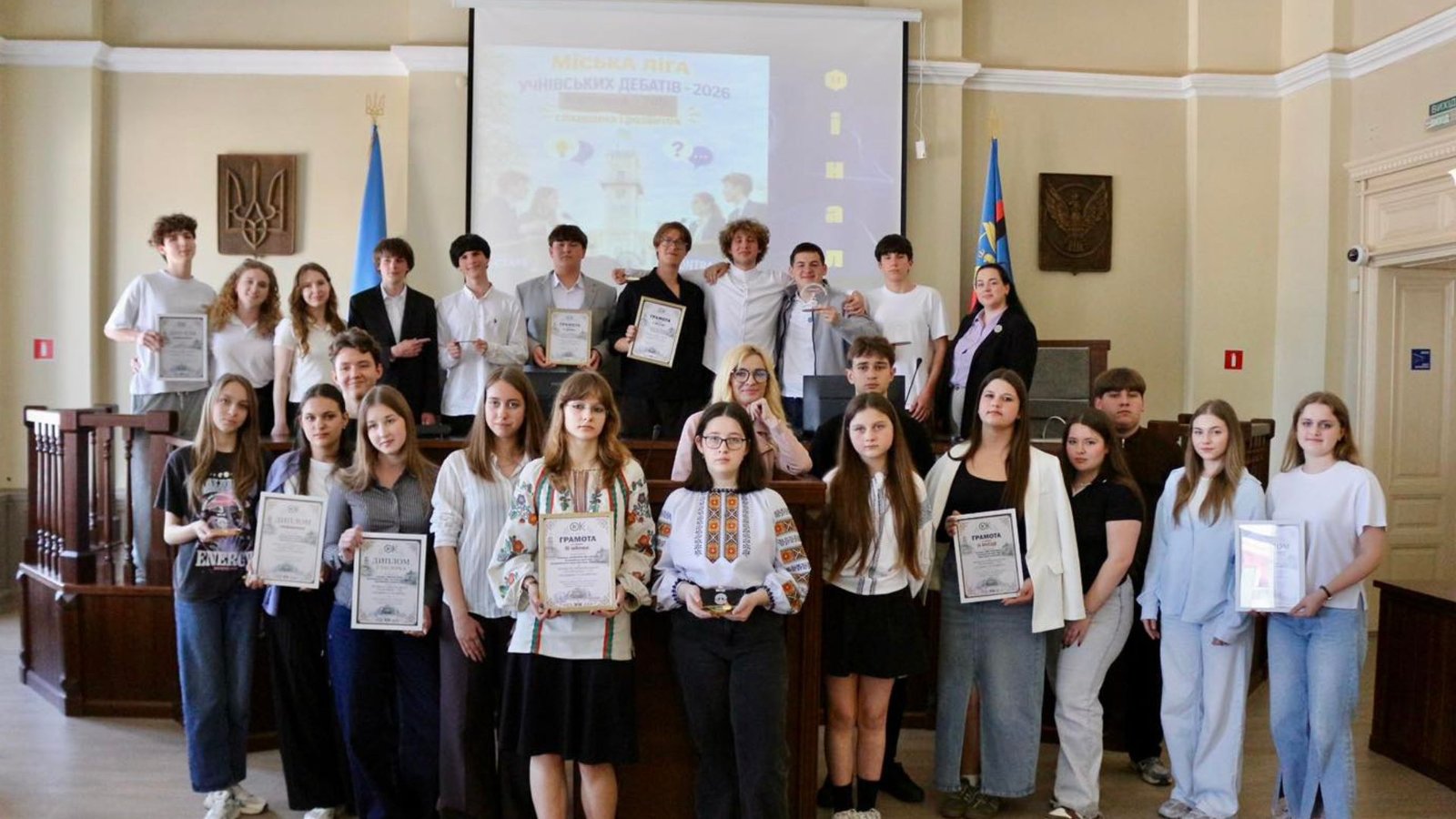 У Коломиї вперше пройшли шкільні дебати