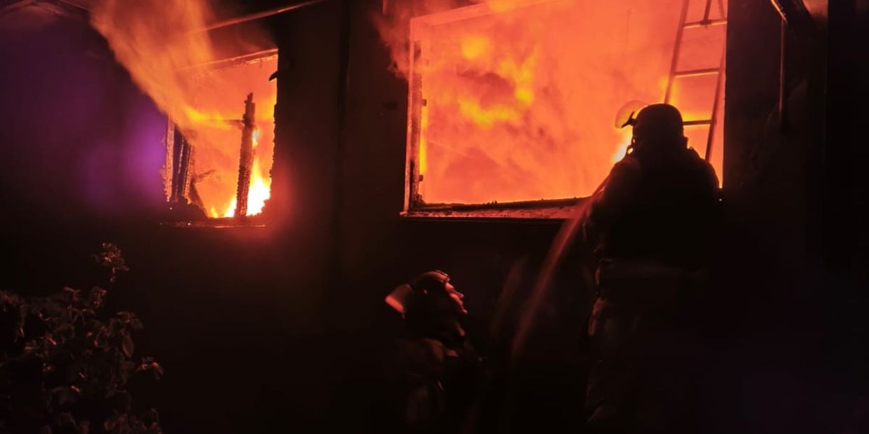 У Краматорську гасили 3 пожежі, виявили тіло чоловіка