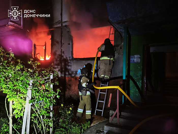 У Краматорську на пожежі загинула людина