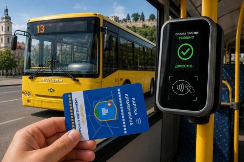 У Кременецькій громаді запровадять «Картку кременчанина» для пільгового проїзду