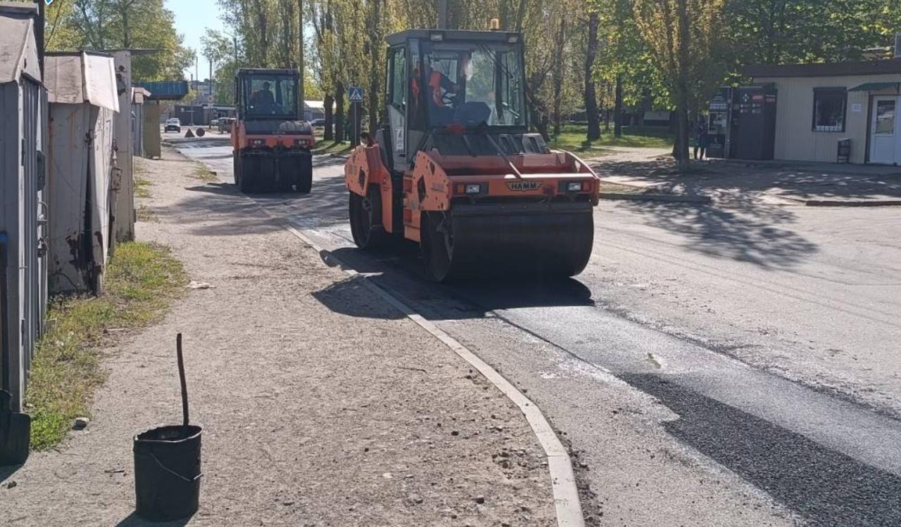 У Кременчуці ремонтують дороги на шести вулицях міста: перелік