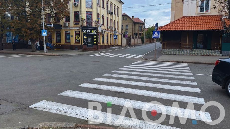 У Кривому Розі збили людину на переході (ВІДЕО)