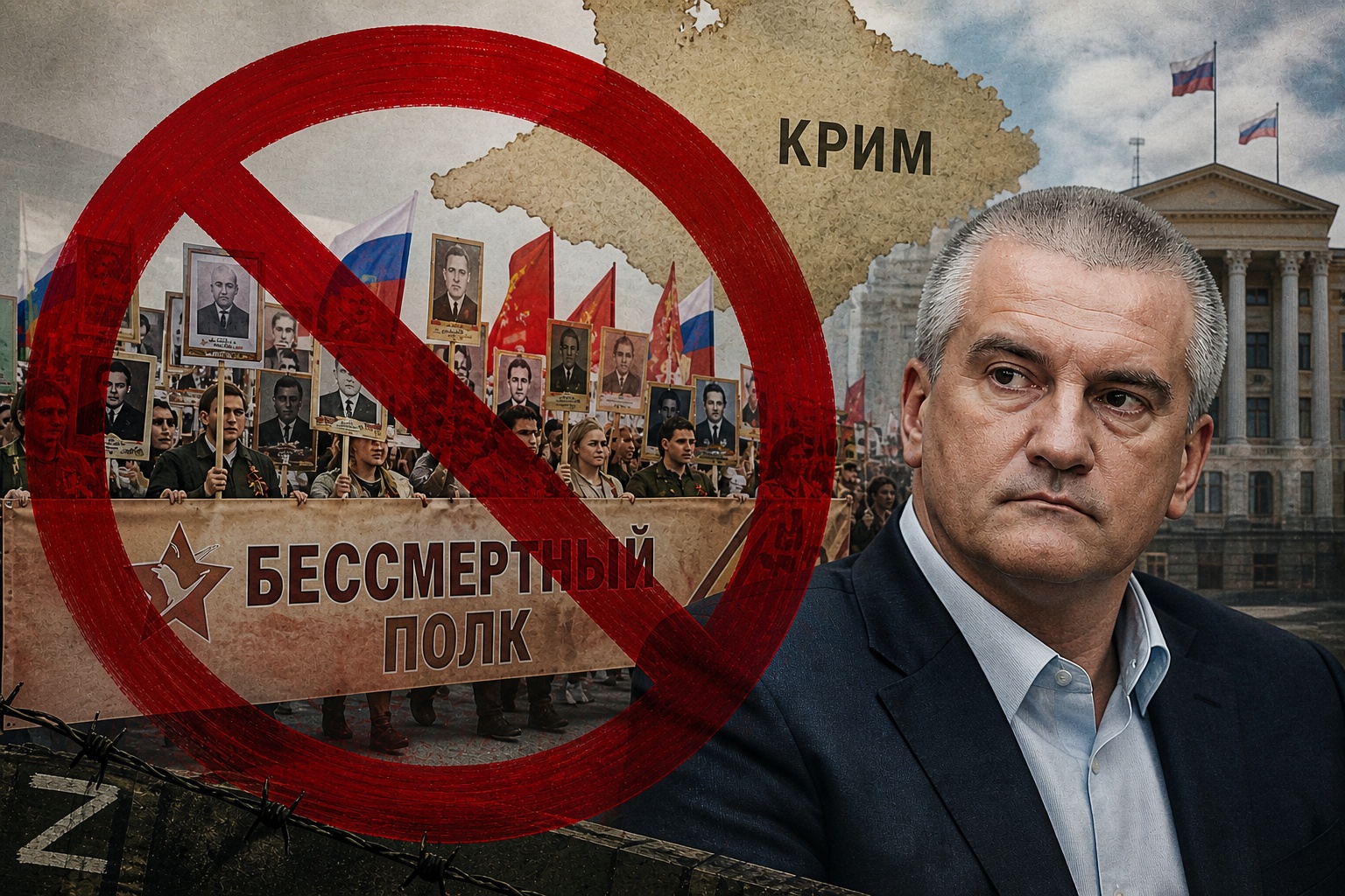 Окупаційна влада Криму вважає проведення параду 9 травня небезпечним
