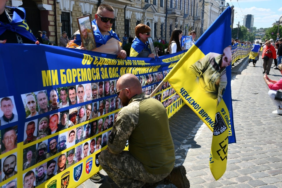 У Кропивницькому на підтримку полонених та зниклих безвісти розгорнули 380-метровий …