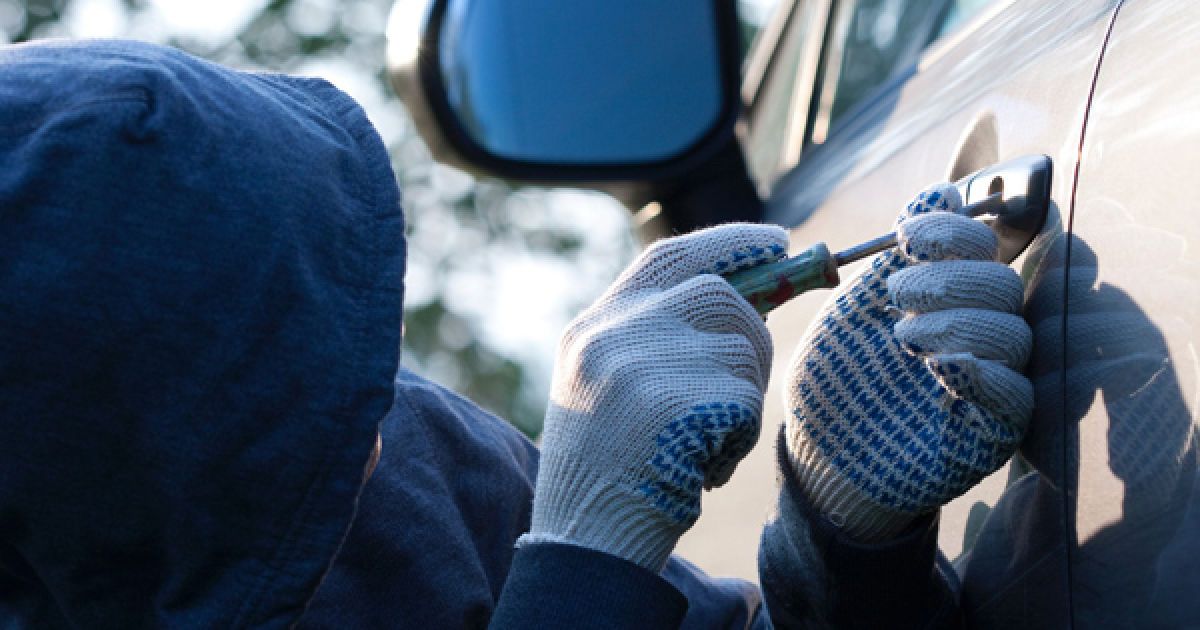 У Львові затримали чоловіка, який обікрав автомобіль