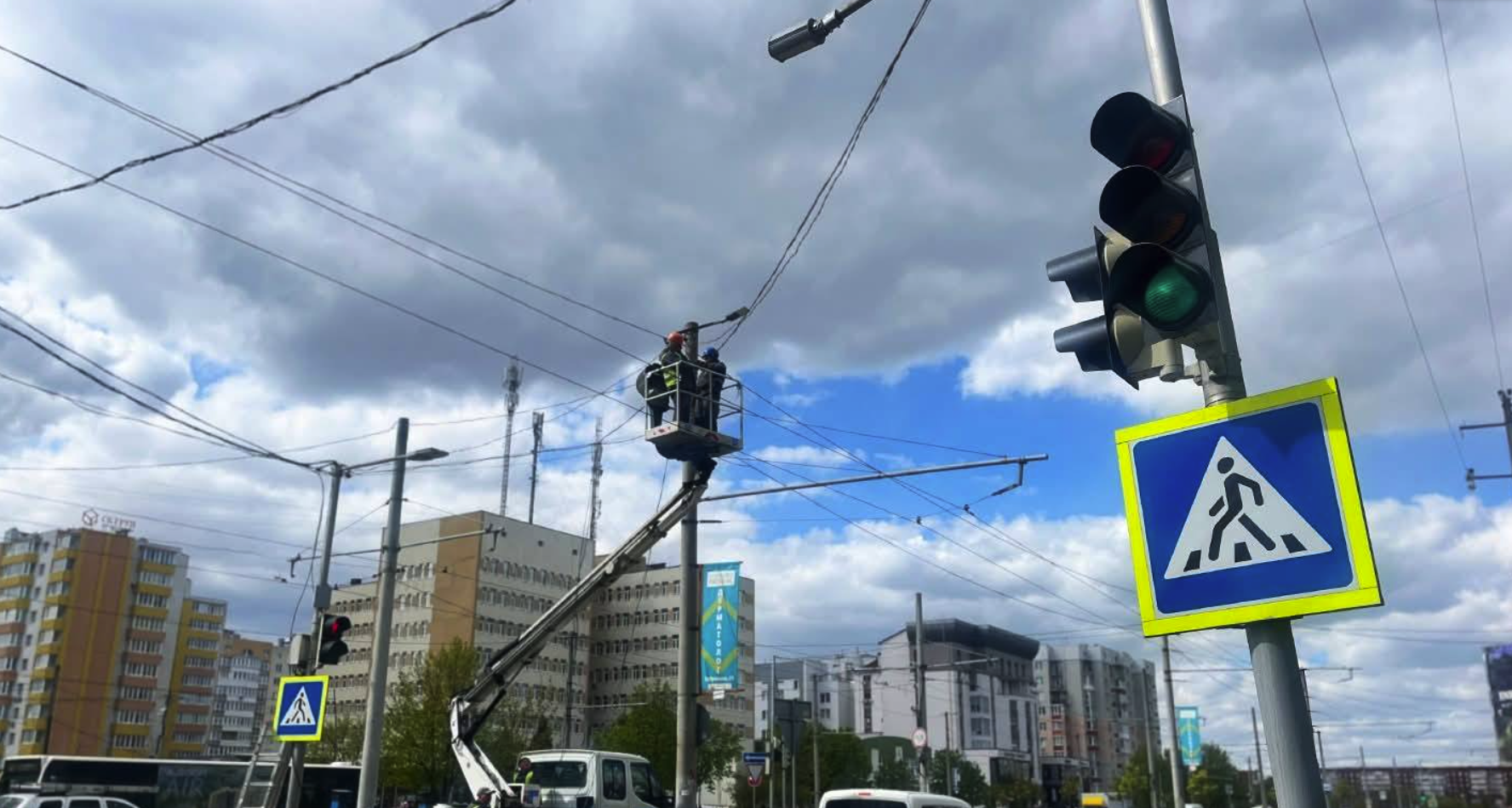У Львові тимчасово вимкнуть світлофори на проспекті Червоної Калини