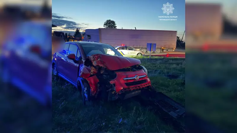 У Мамаївцях на кільці сталася ДТП: рух транспорту ускладнений