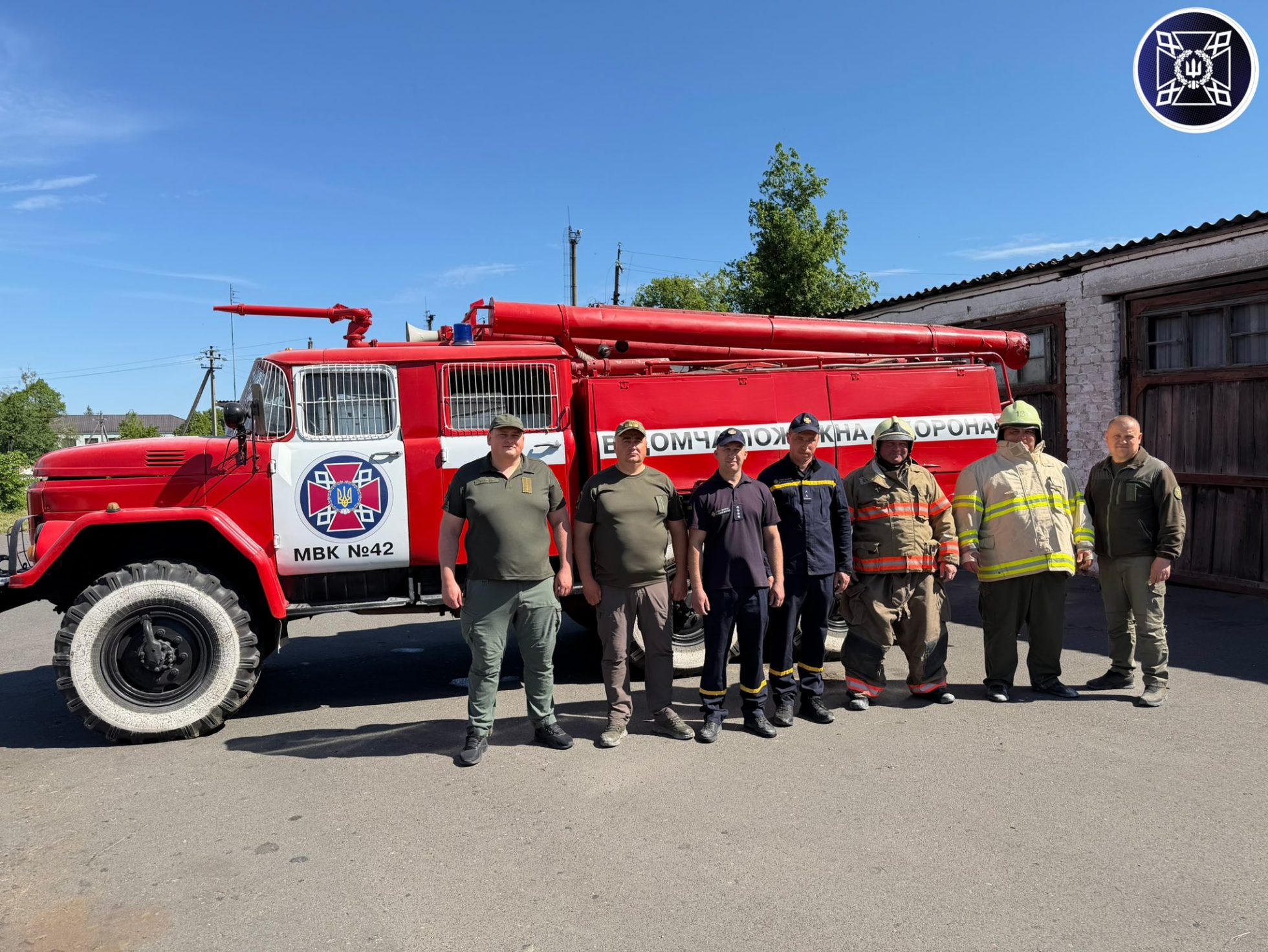 У Маневицькій колонії провели спільні пожежно-тактичні навчання