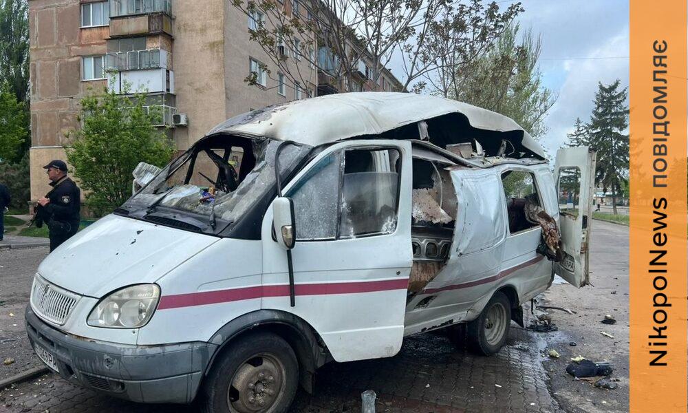 У Марганці ворог вдарив по житловому кварталу: пошкоджено авто аварійної …