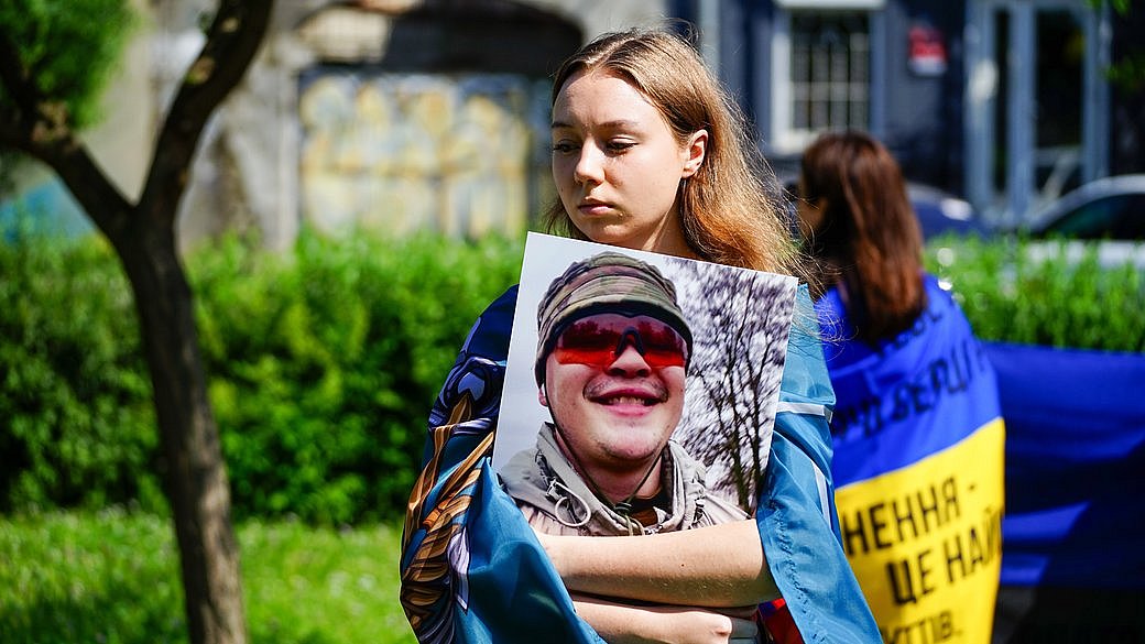 У Миколаєві пройшла акція на підтримку полонених та зниклих безвісти