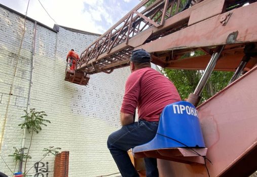 У Миколаєві створюють стінопис на честь Миколи Аркаса