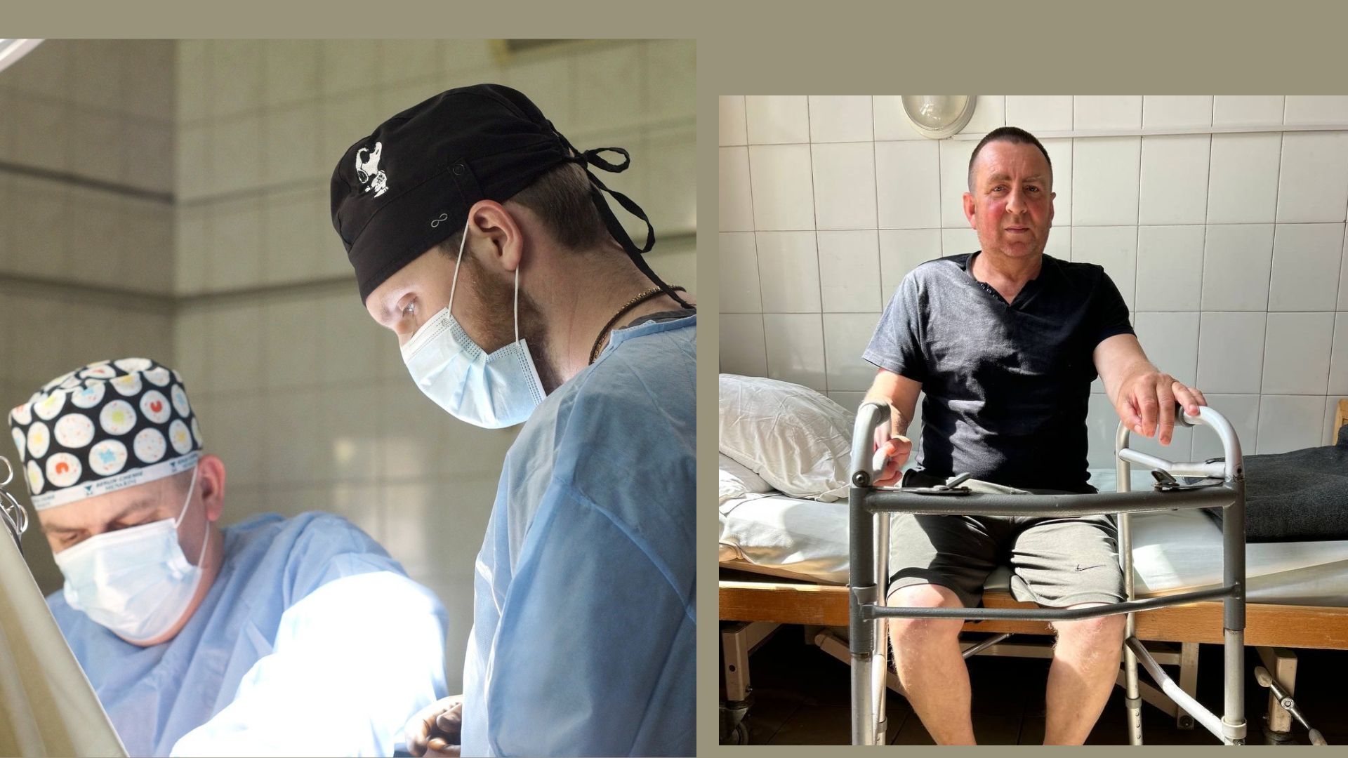 У Мукачеві військовому відновили рухливість після складних операцій на суглобах