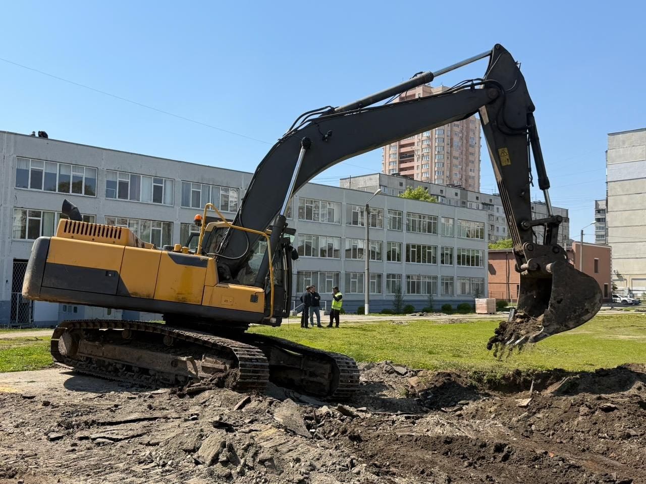 У Новобаварському районі Харкова почали будувати нову підземну школу