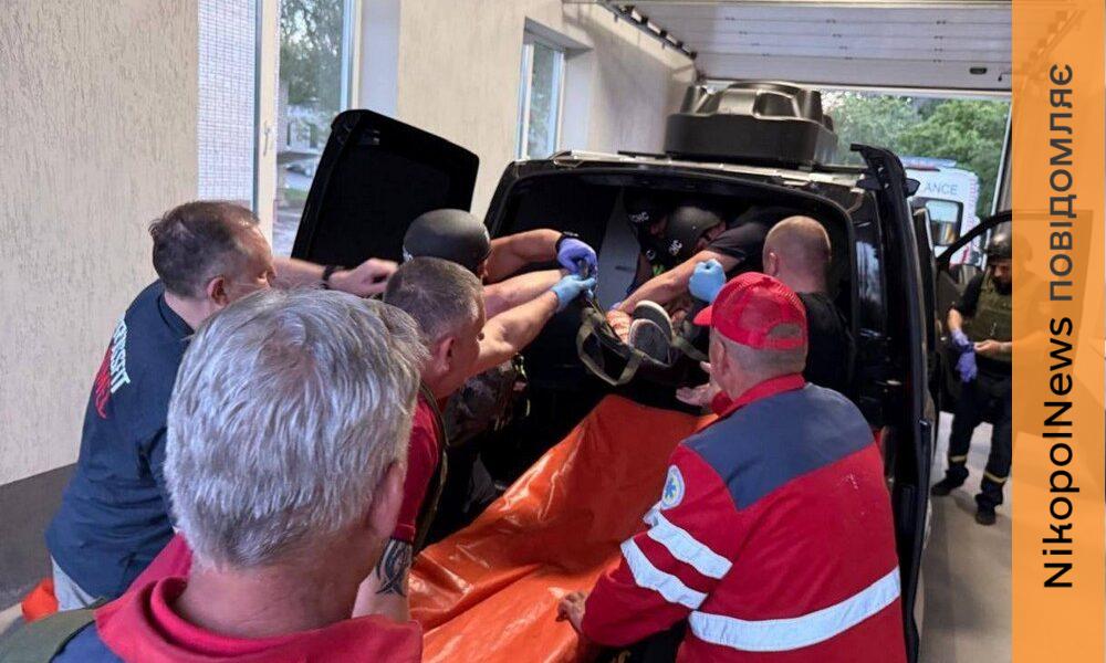 У Нікополі 7 поранених, серед них 2 маленьких дітей, також …