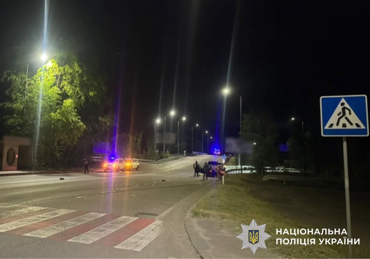 У Обухові п’яний водій смертельно травмував 18-річного юнака