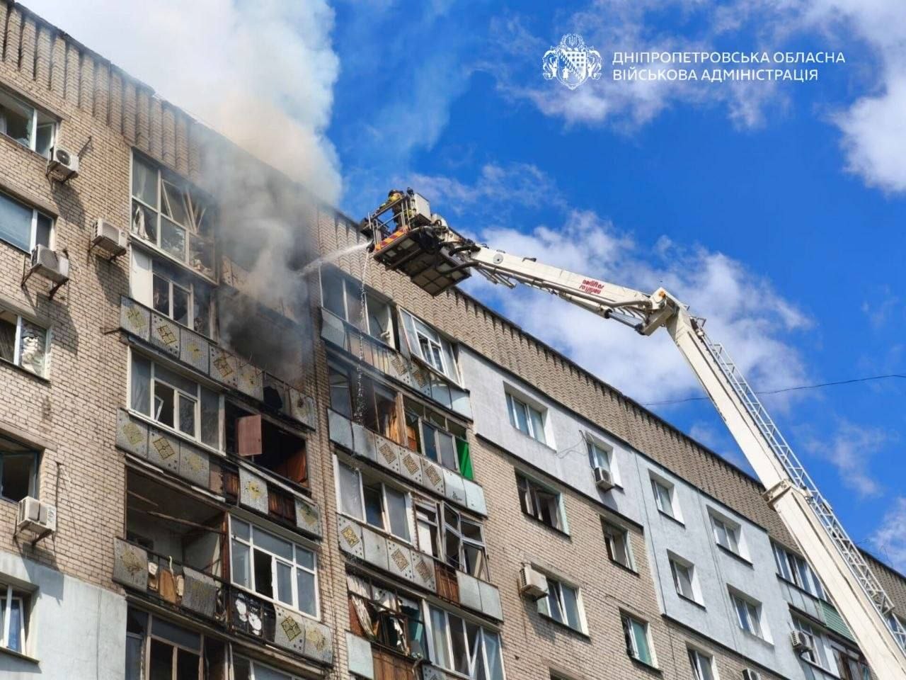 У Павлограді внаслідок удару БпЛА постраждали п’ятеро людей
