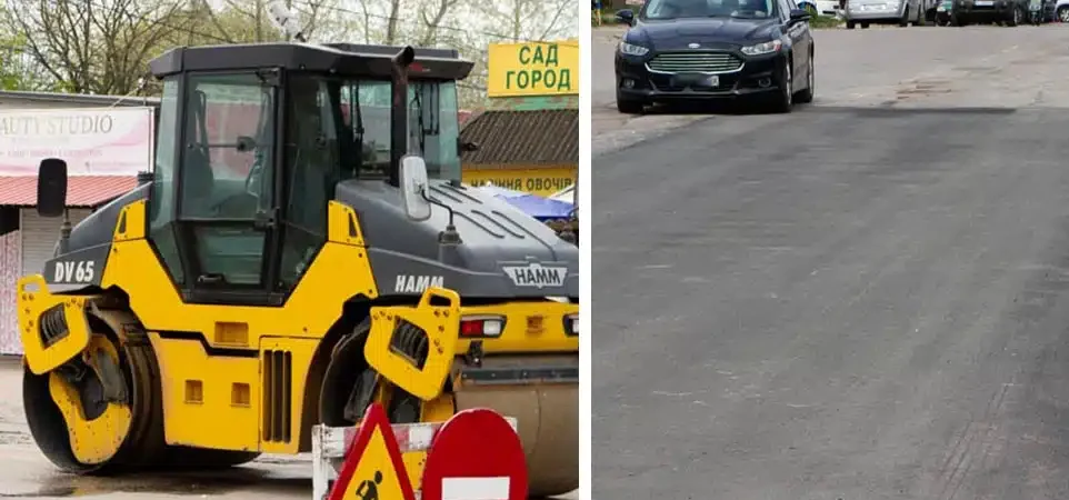 У Переяславі оновлюють покриття на вулиці Шкільній: вартість ремонтних робіт