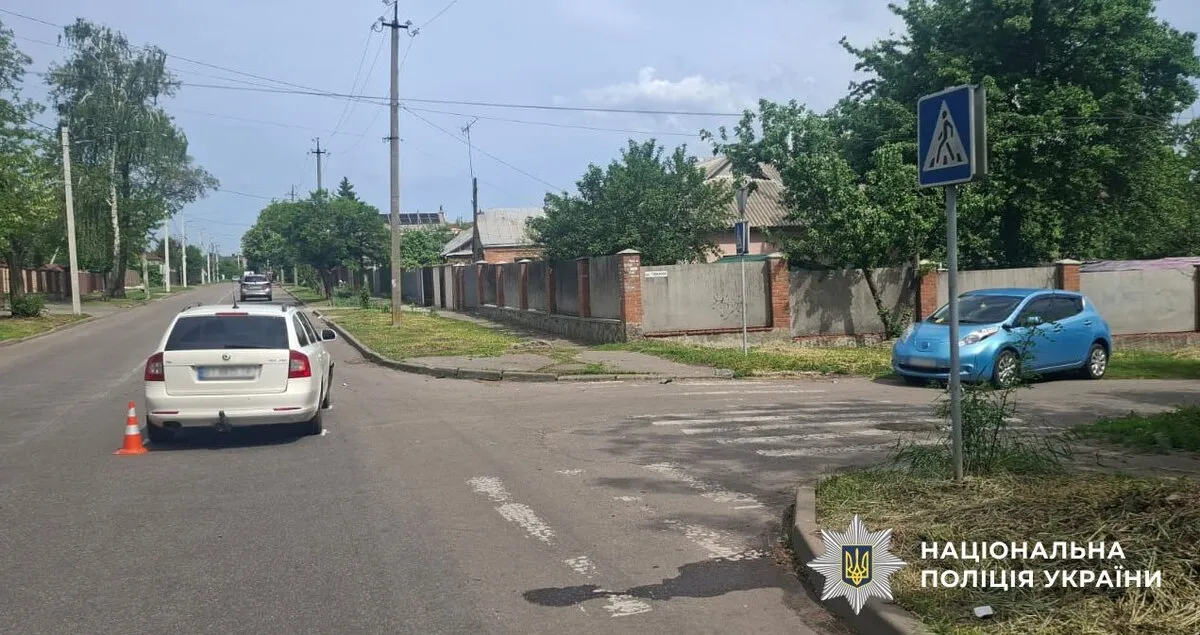 У Полтаві в ДТП постраждали двоє малолітніх дітей
