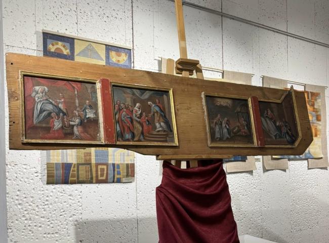 У Рівненському краєзнавчому музеї вперше показали ікони, знайдені понад пів …