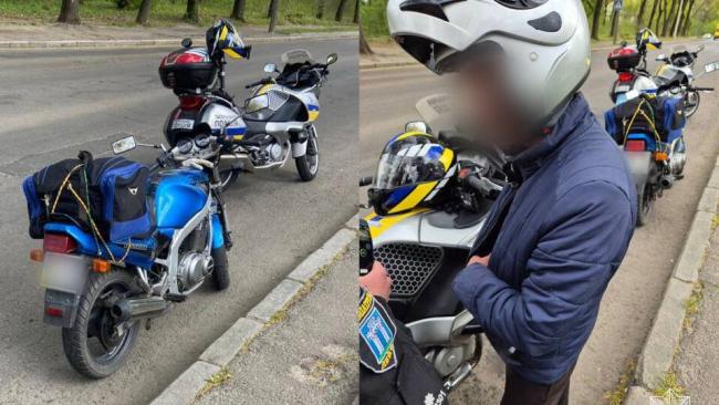У Рівному вдруге зупинили п`яного мотоцикліста без "прав"