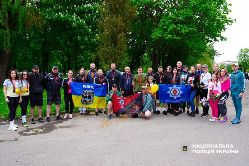 У Рівному відбувся забіг пам’яті полеглих захисників України на дистанцію …