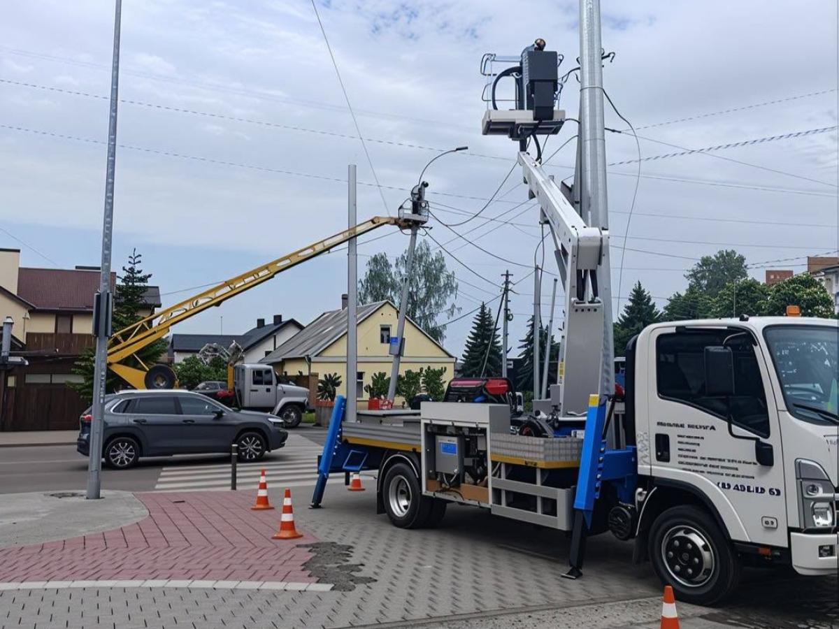 У Рівному оновили мережі зовнішнього освітлення на двох вулицях