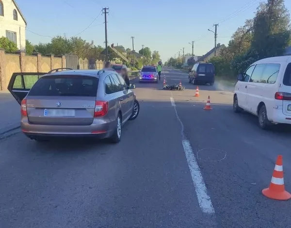 У Сапіжанці постраждав водій електровелосипеда