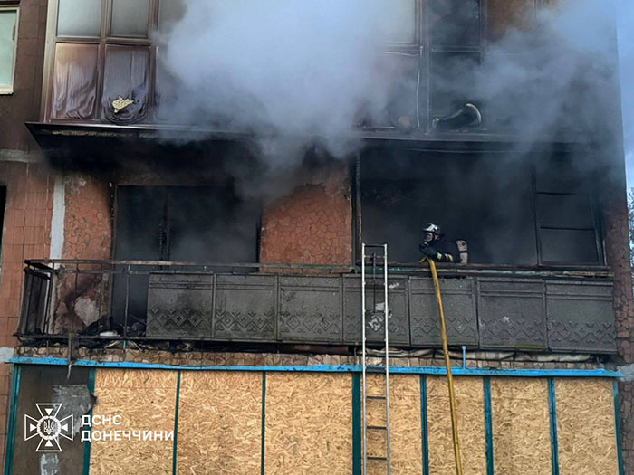 У Слов'янську сталася пожежа із трагічними наслідками
