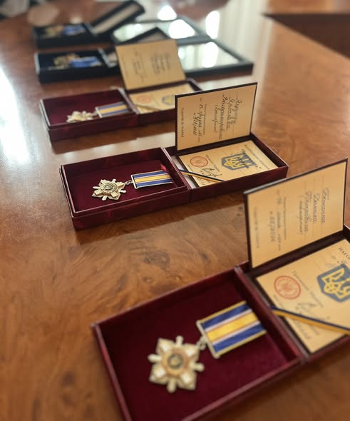 У Стрию посмертно вшанували захисників орденами «За мужність»