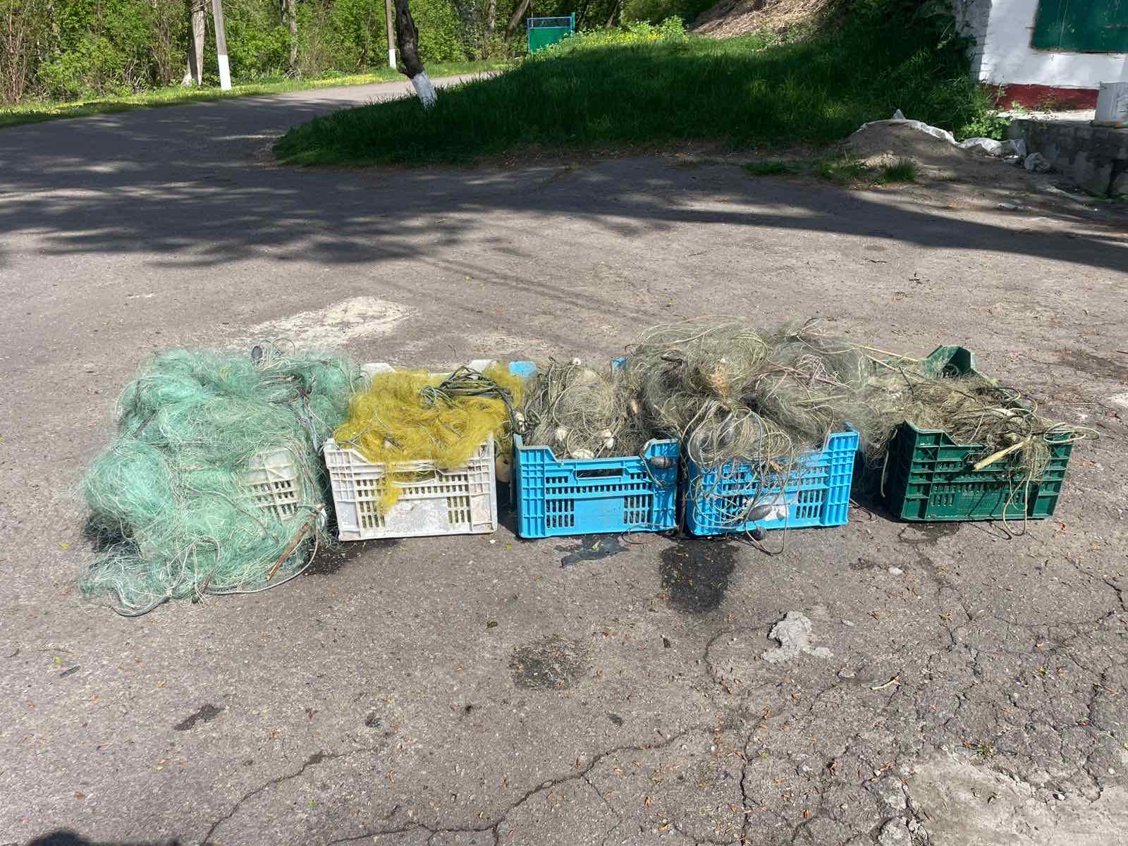 На Полтавщині конфіскували майже кілометр браконьєрських сіток