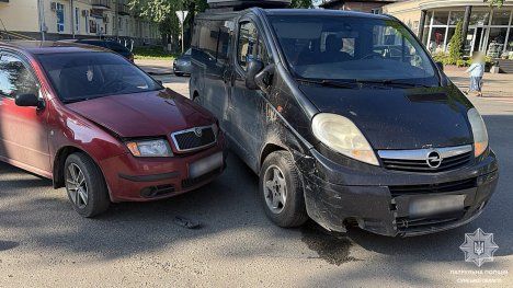 У Сумах на Іллінській сталася ДТП, є постраждалі