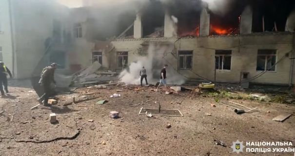 У Сумах поліція показала наслідки удару по дитячому садку