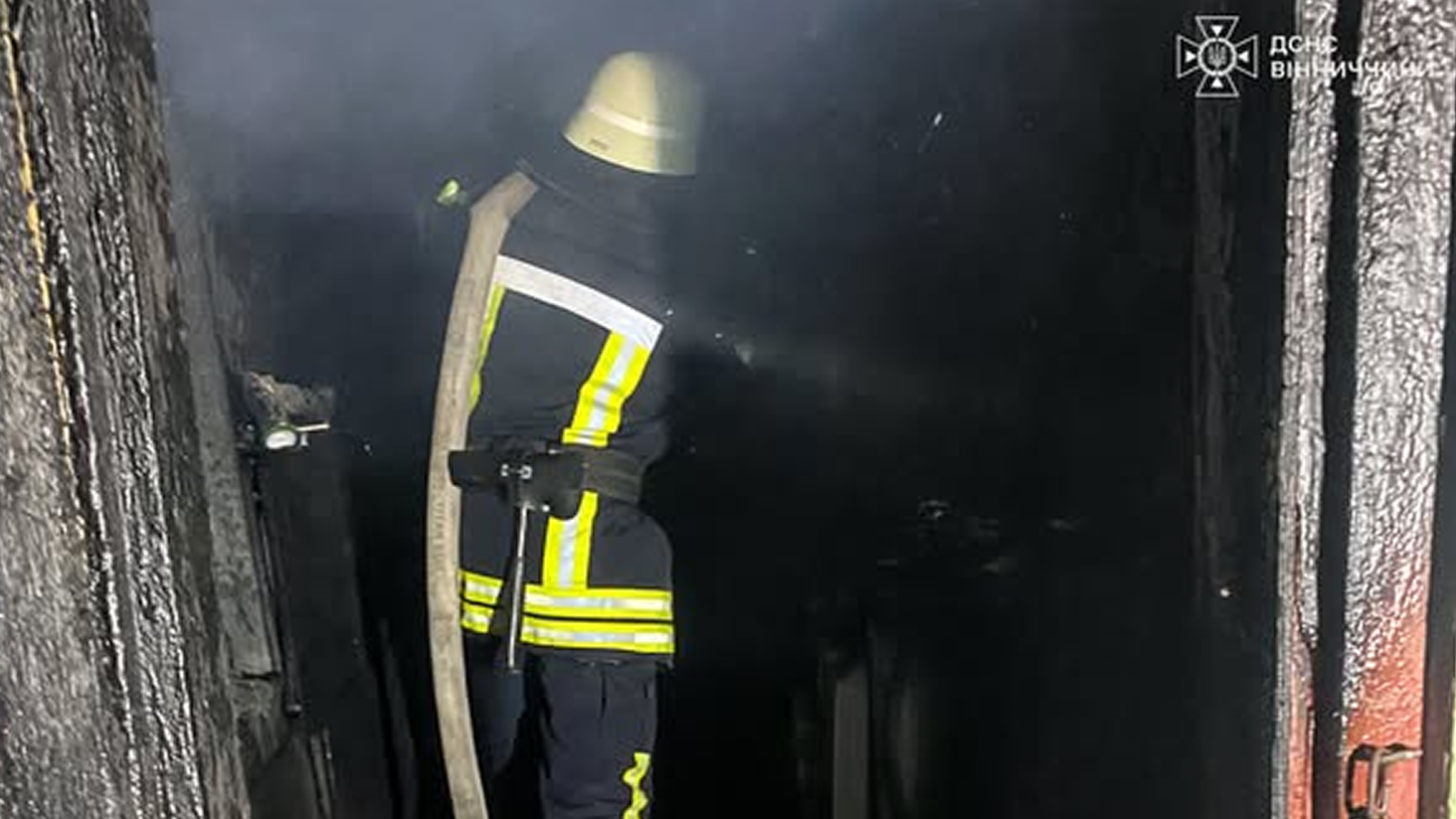 У Томашпільській громаді сталася пожежа: загорілася літня кухня