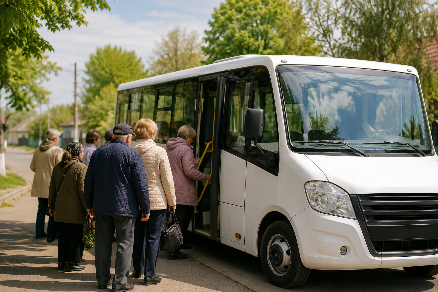 У Турбові організовують безкоштовний підвіз мешканців до кладовища на Вознесіння …