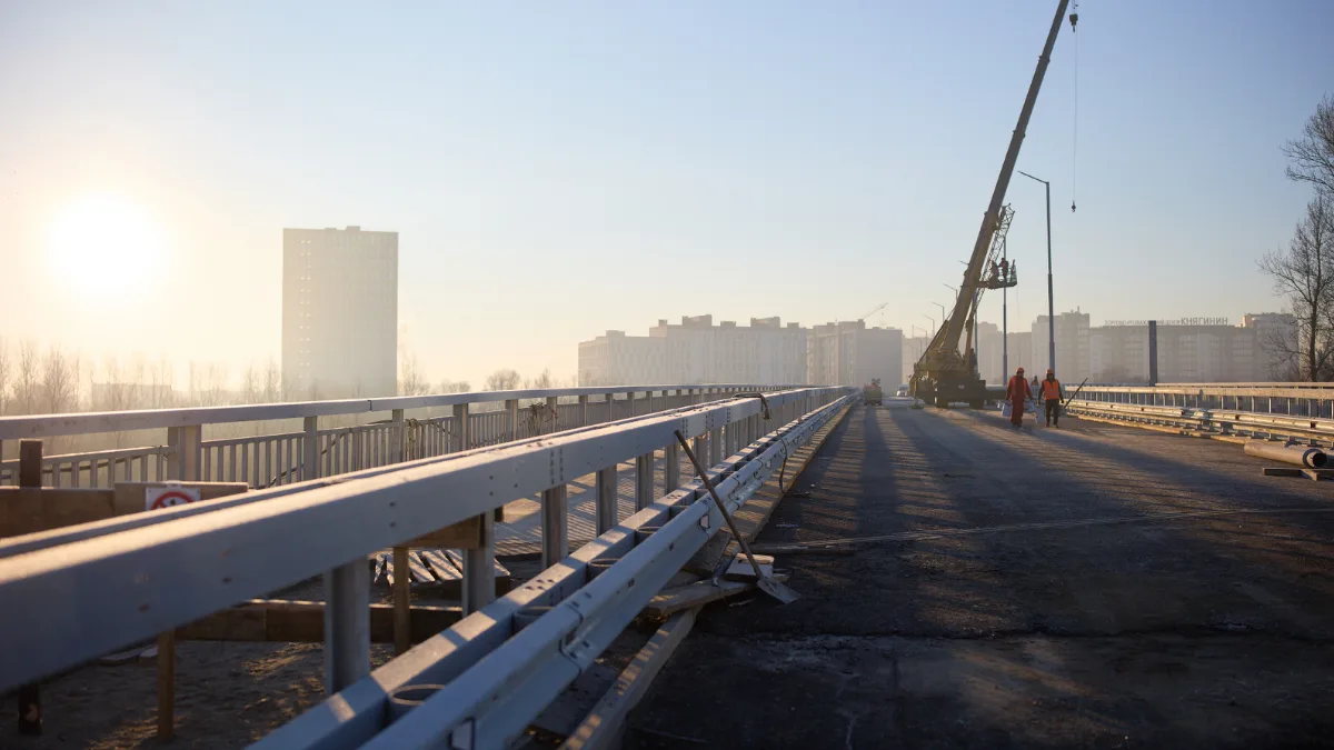 Новий міст у Франківську: триває підготовка до запуску транспорту