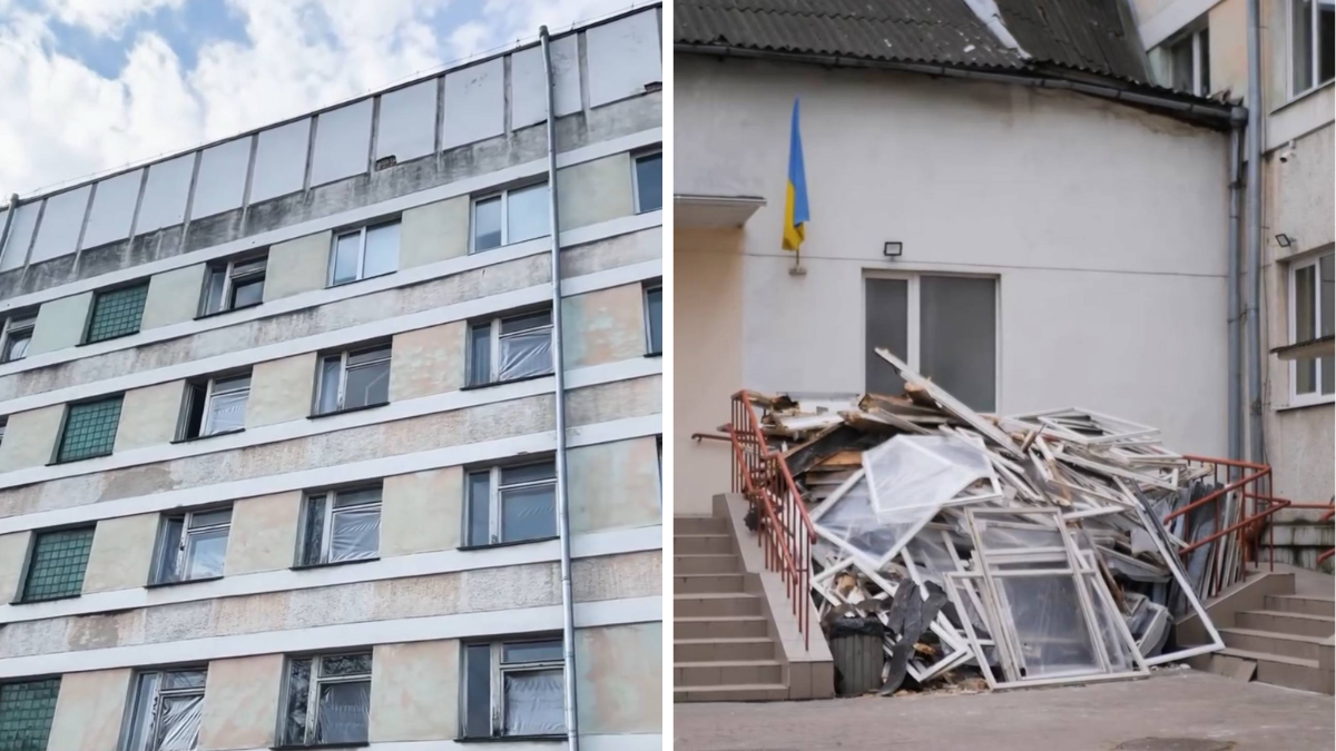 У Франківську після атаки дронів замінили 79 вікон у пошкоджених …