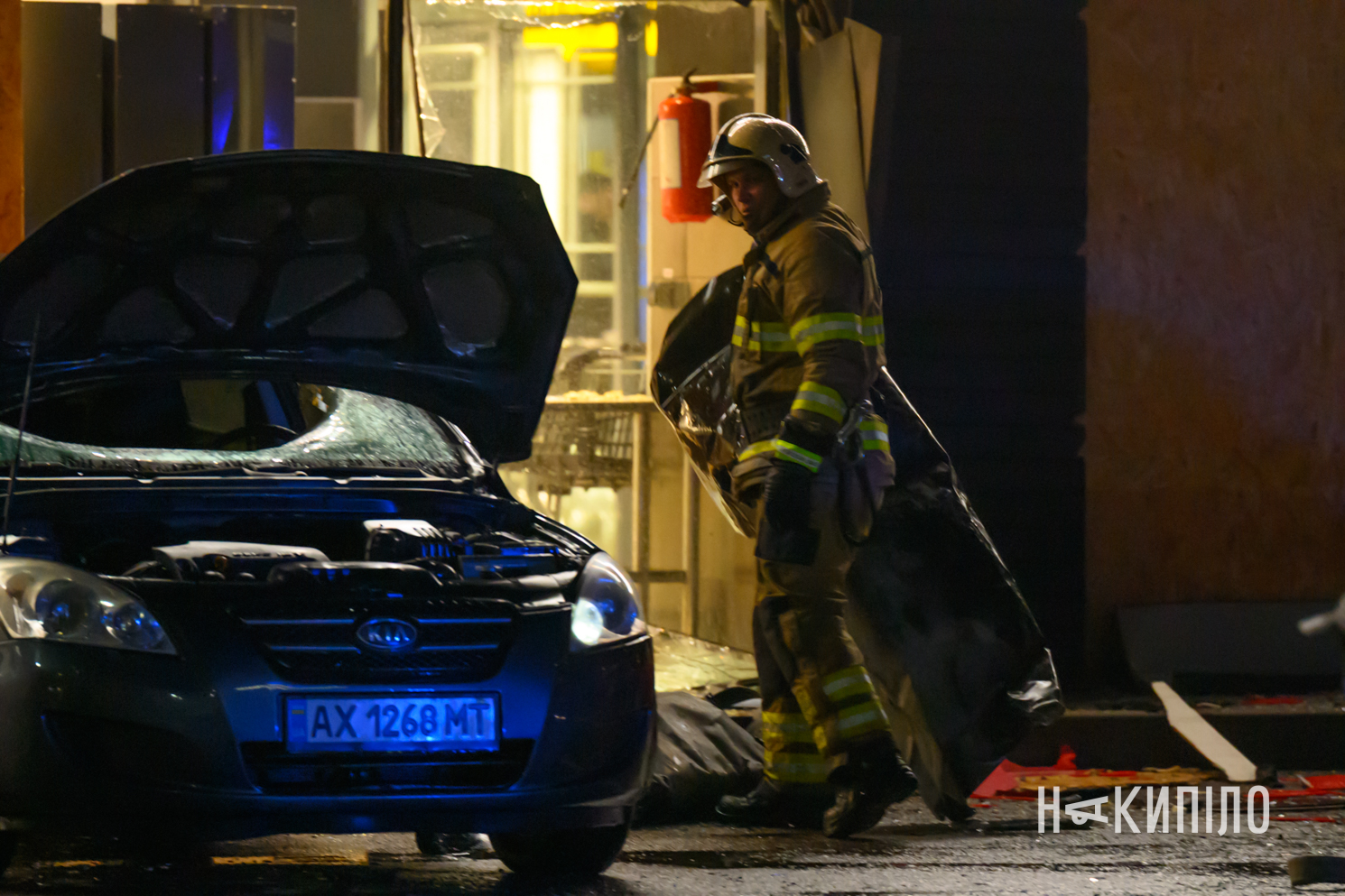 У Харкові вибухнула машина, є постраждалий