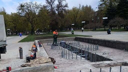 В Олександрівському сквері у Харкові готують до запуску фонтан