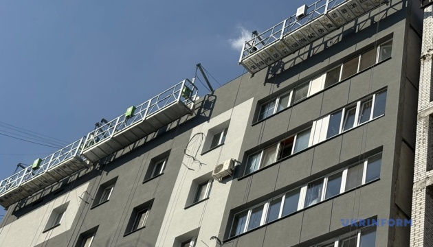 У Харкові за рік відновили 150 значно пошкоджених багатоквартирних будинків