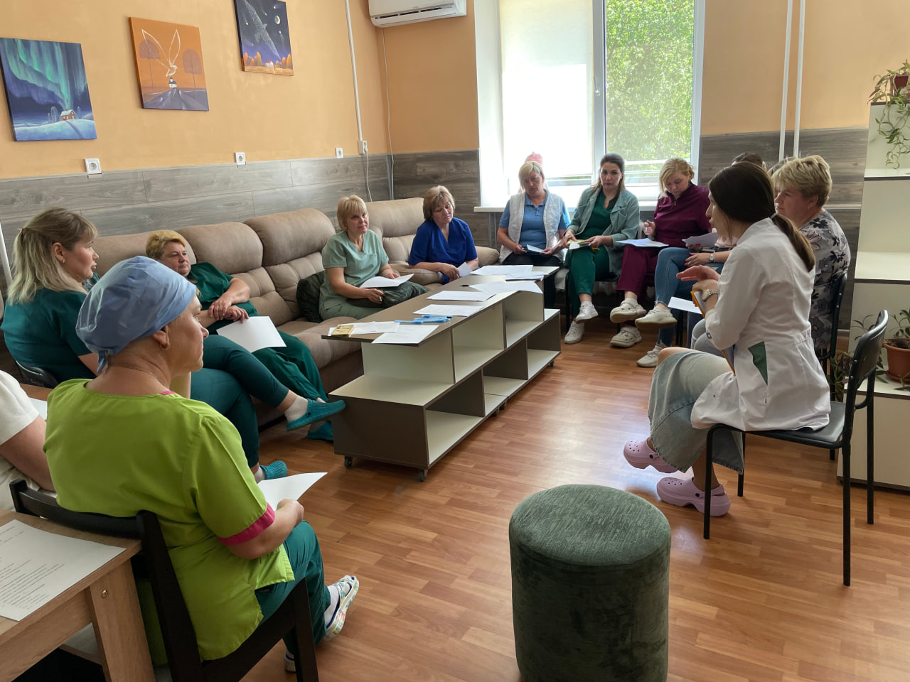 У Черкаському онкоцентрі провели тренінг із профілактики професійного вигорання