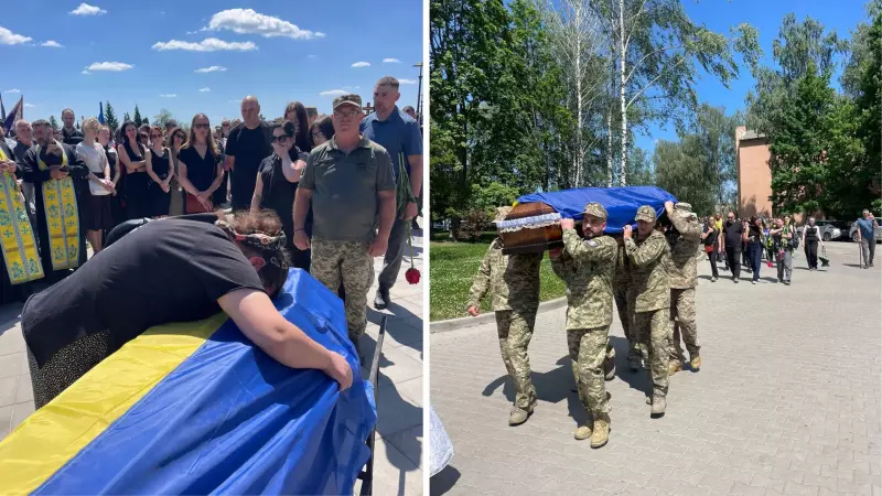 У Чернівцях попрощалися з полеглим захисником Олександром Лебедем