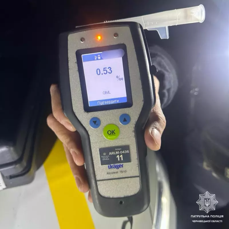 У Чернівцях п’яний водій порушив комендантську годину