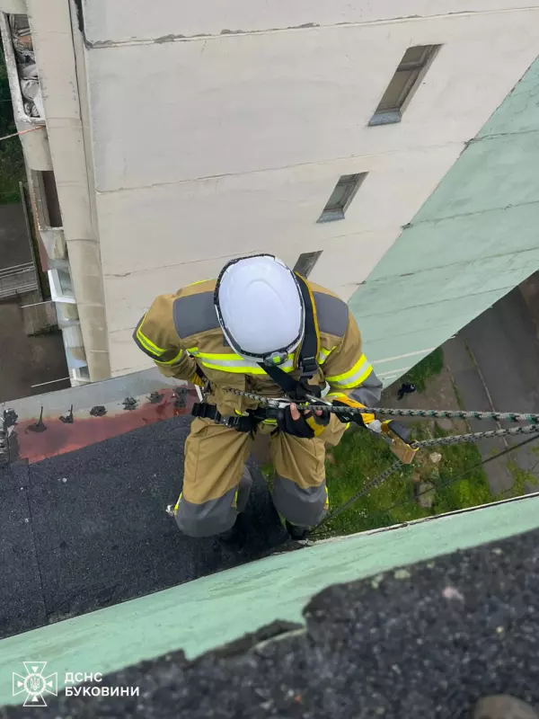 У Чернівцях у дворі приватного будинку виловили плазуна