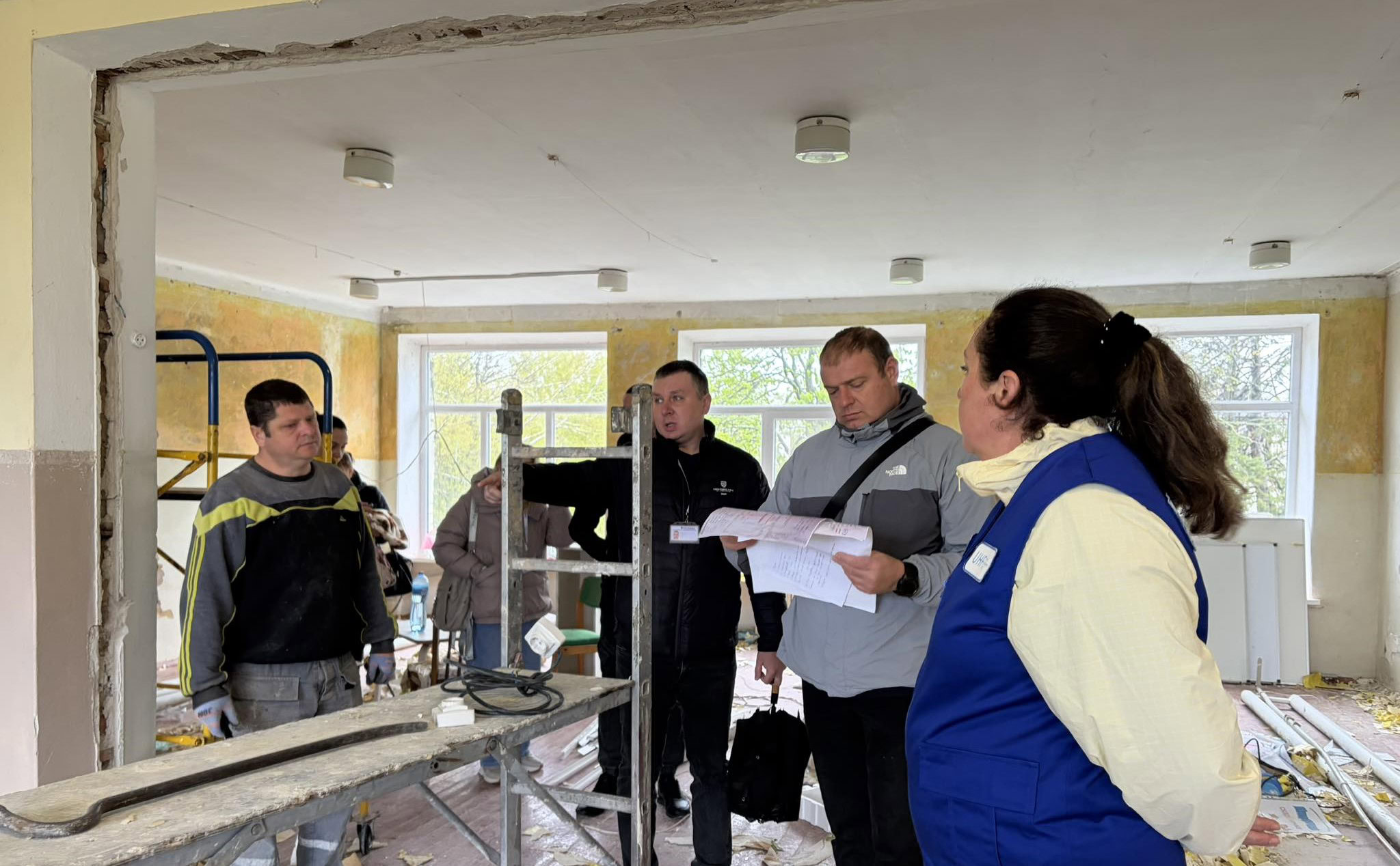 У Широківській громаді розпочали ремонт майбутнього житла для ВПО
