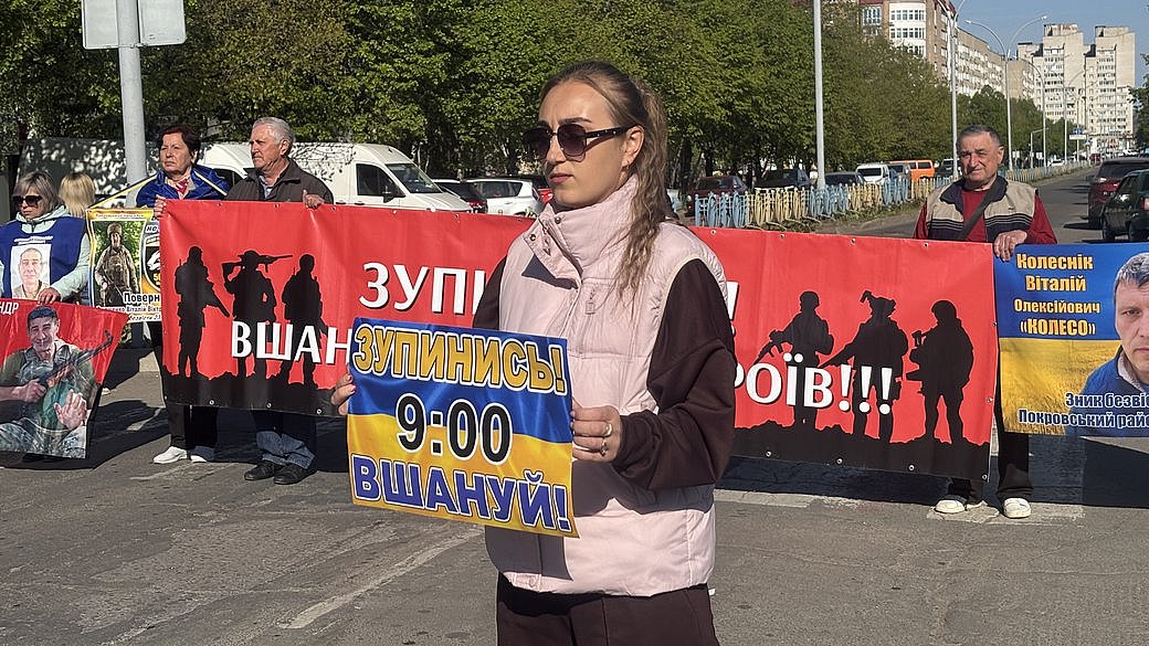 У Южноукраїнську відбулася акція на підтримку українських військових у полоні …