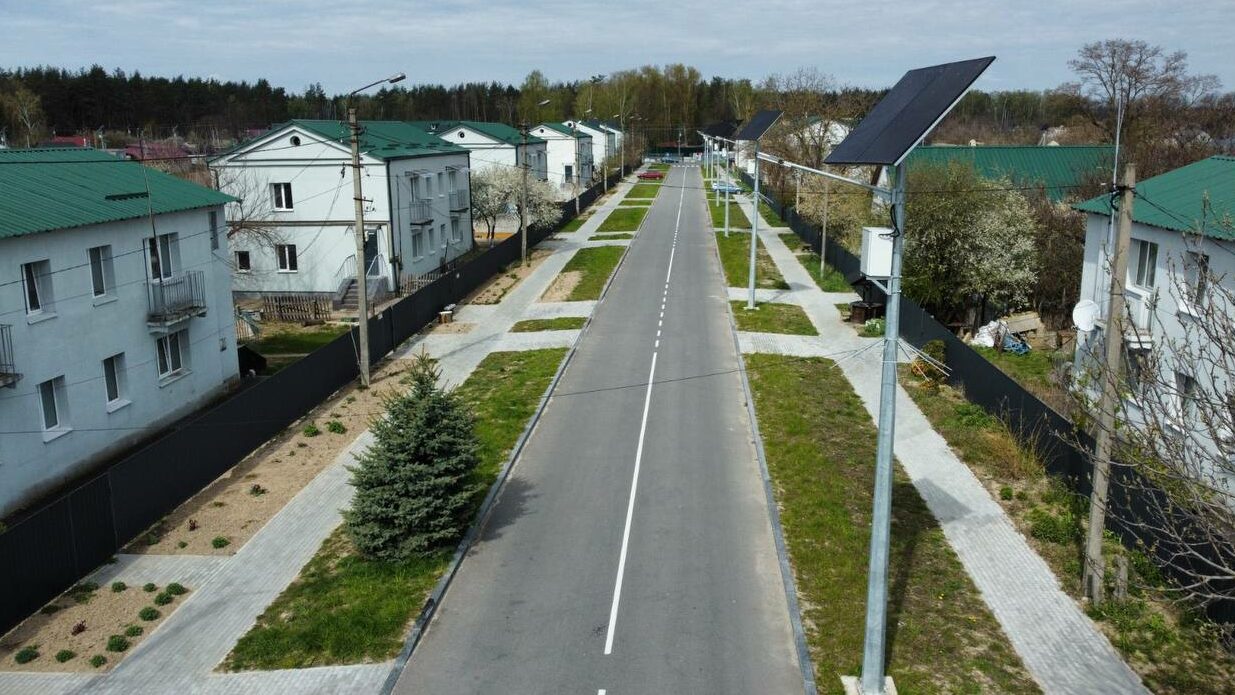 У Ягідному триває відбудова соціальної інфраструктури (Фото)