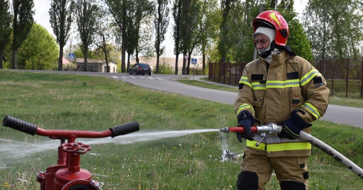 У волинській громаді провели навчання для добровольців-пожежників