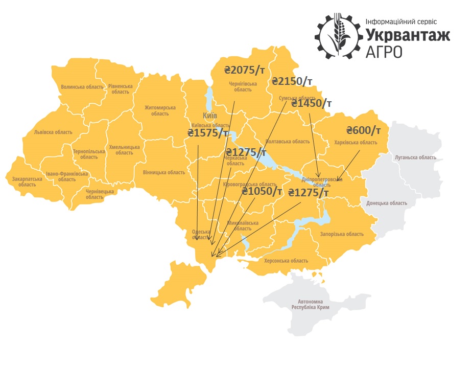 У другій половині квітня зросла активність внутрішніх перевезень зерна автотранспортом
